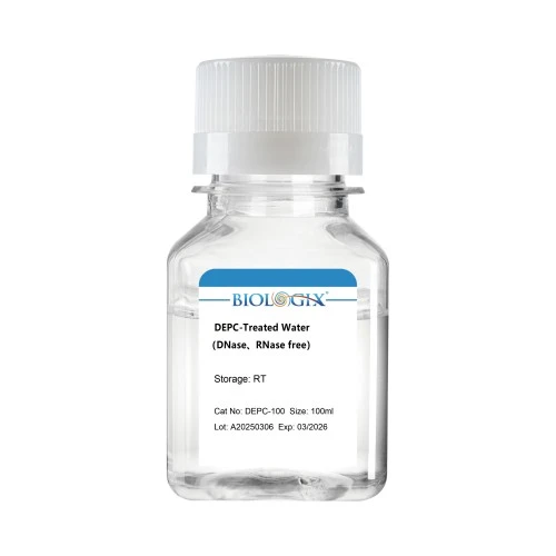 DEPC-ga töödeldud vesi (DNaas, RNase Free), 100ml\/500ml