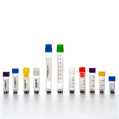 {{0}},5 ml, 1.0ml, 1,5 ml, 2,0 ml krüogeensed viaalid-mitme vöötkoodiga CryoKING