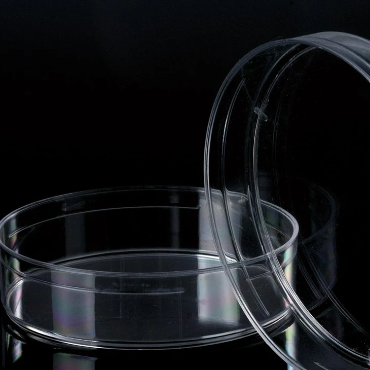 60mm, 90mm, 150mm Sterile Transparent Petri Dish With Vented