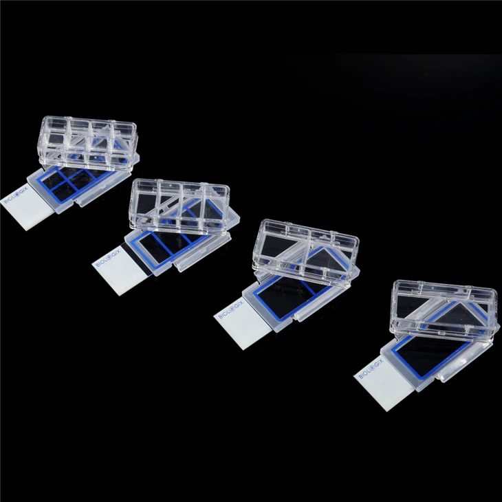 Cell Culture Slides-Polystyrene Chamber Piece Available With 1, 2, 4, Or 8 Wells